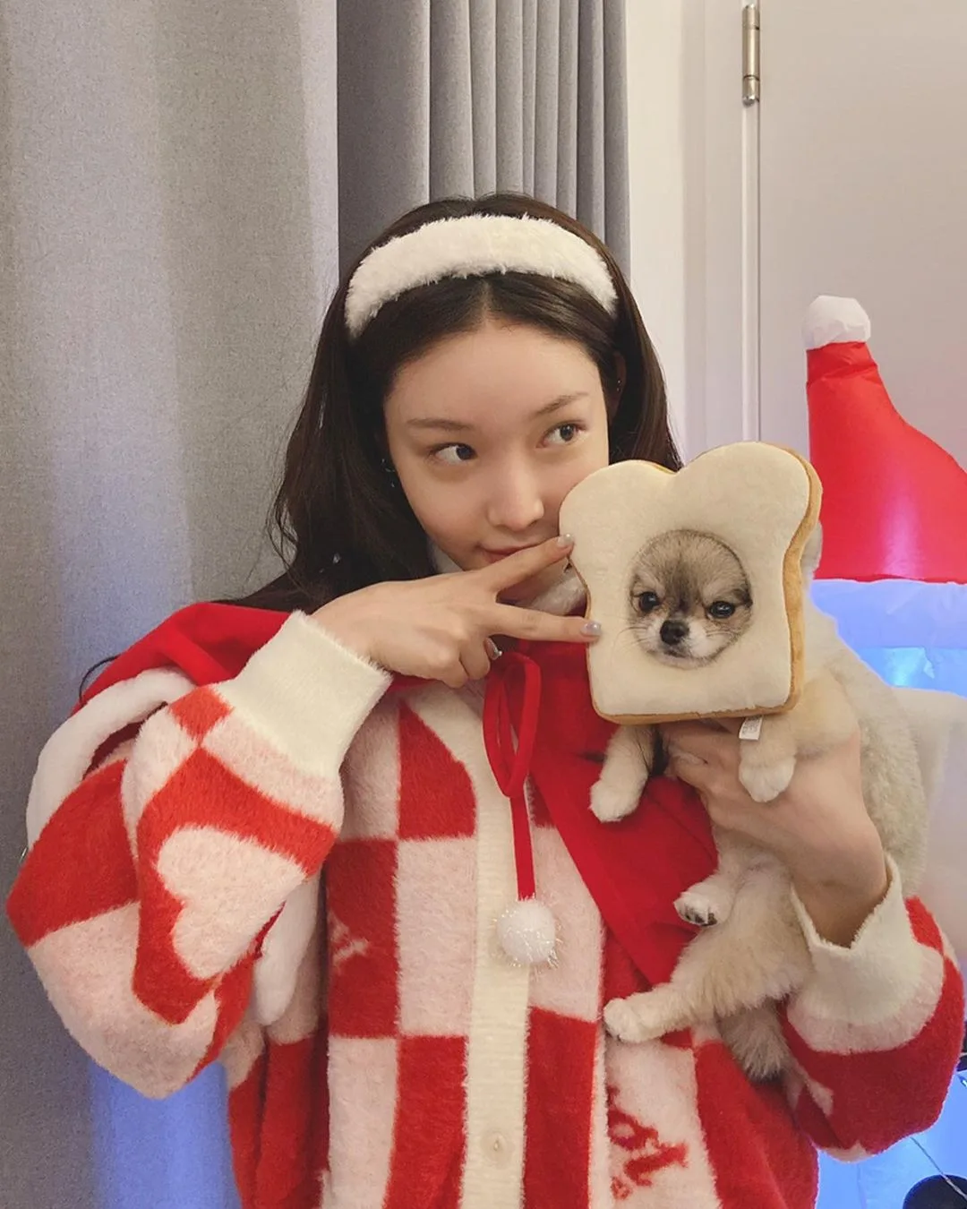 thời trang giáng sinh của sao k-pop