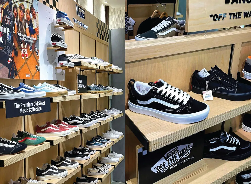giày vans và converse