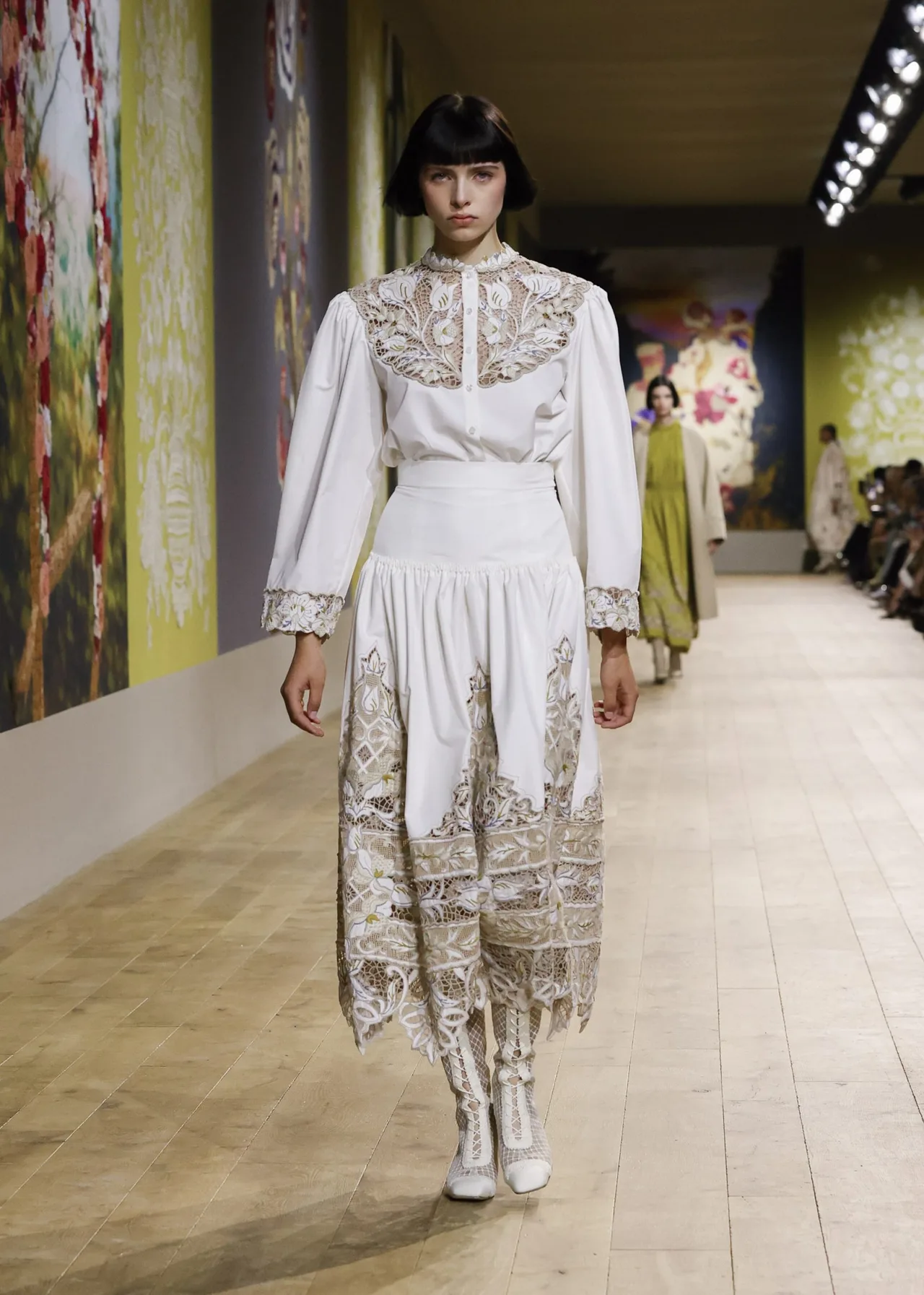 The DIOR HAUTE COUTURE AW 2022-2023 LOOK 9