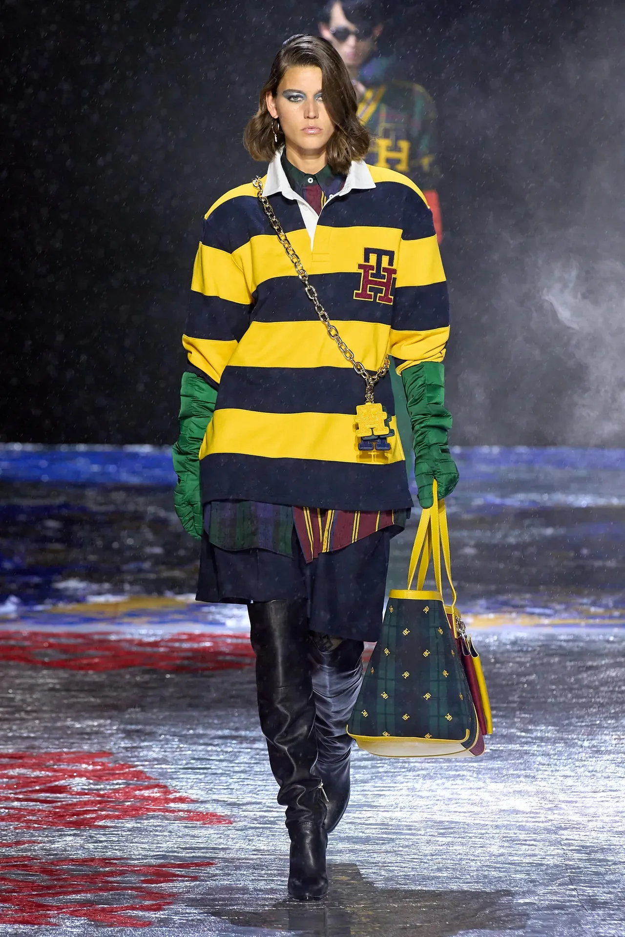 áo polo Tommy Hilfiger thu đông 2022
