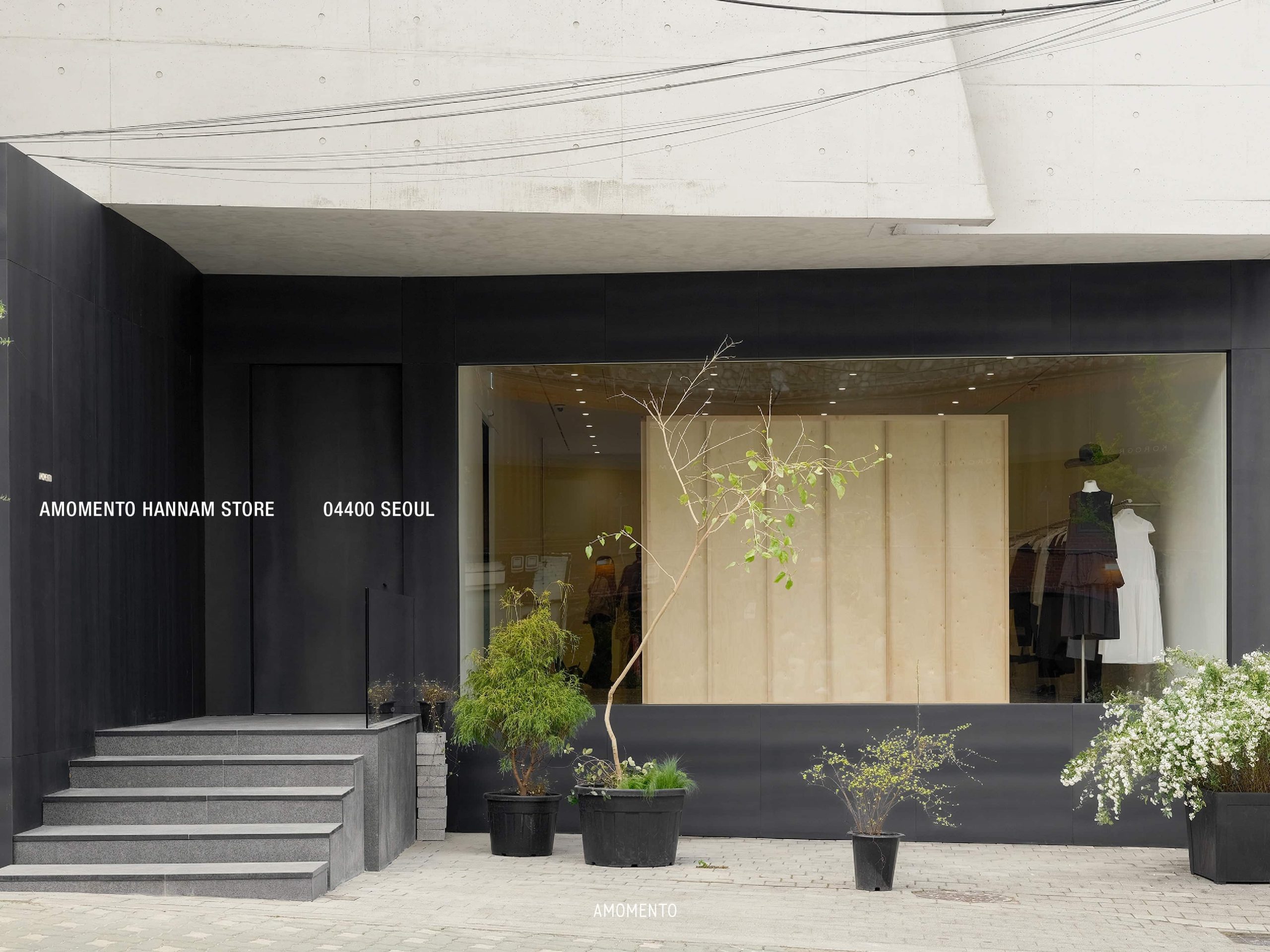 Shop Amomento tại Seoul, Hàn Quốc