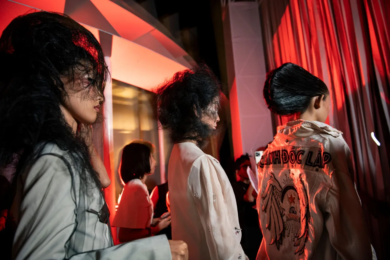 Người mẫu tại ELLE Design show 2025