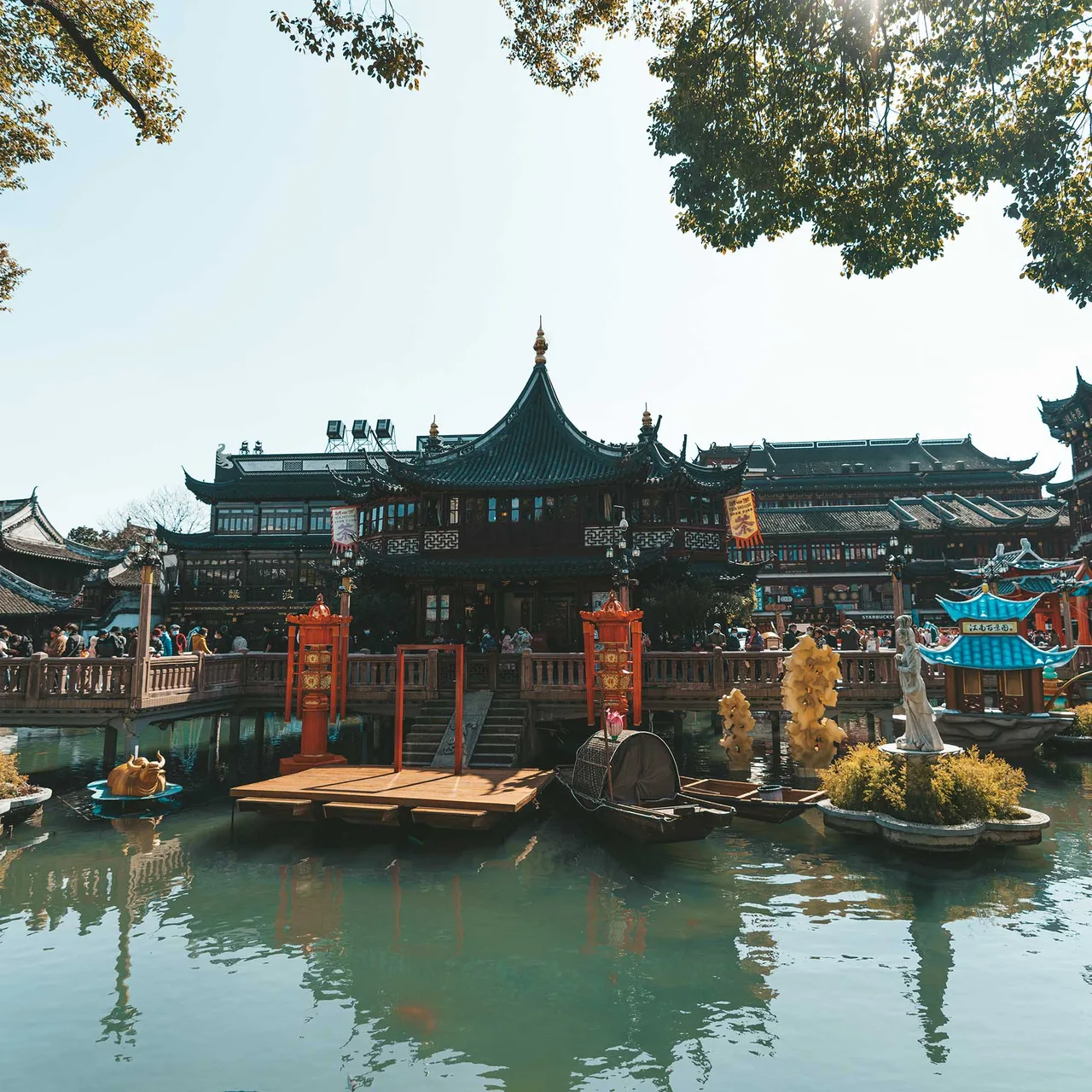 dự viên địa điểm du lịch đẹp ở thượng hải