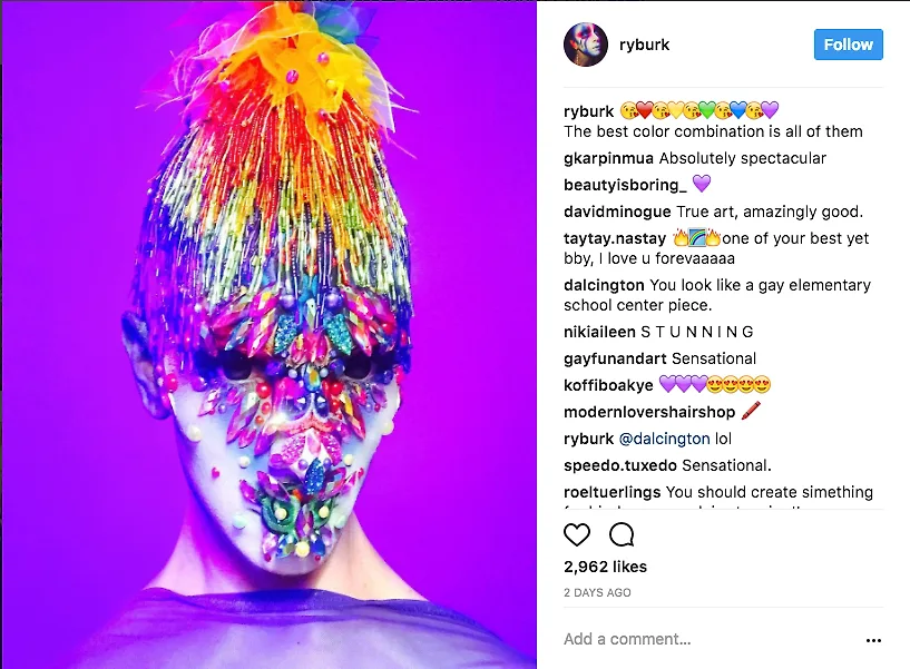 Phù thủy make-up Ryan Burke