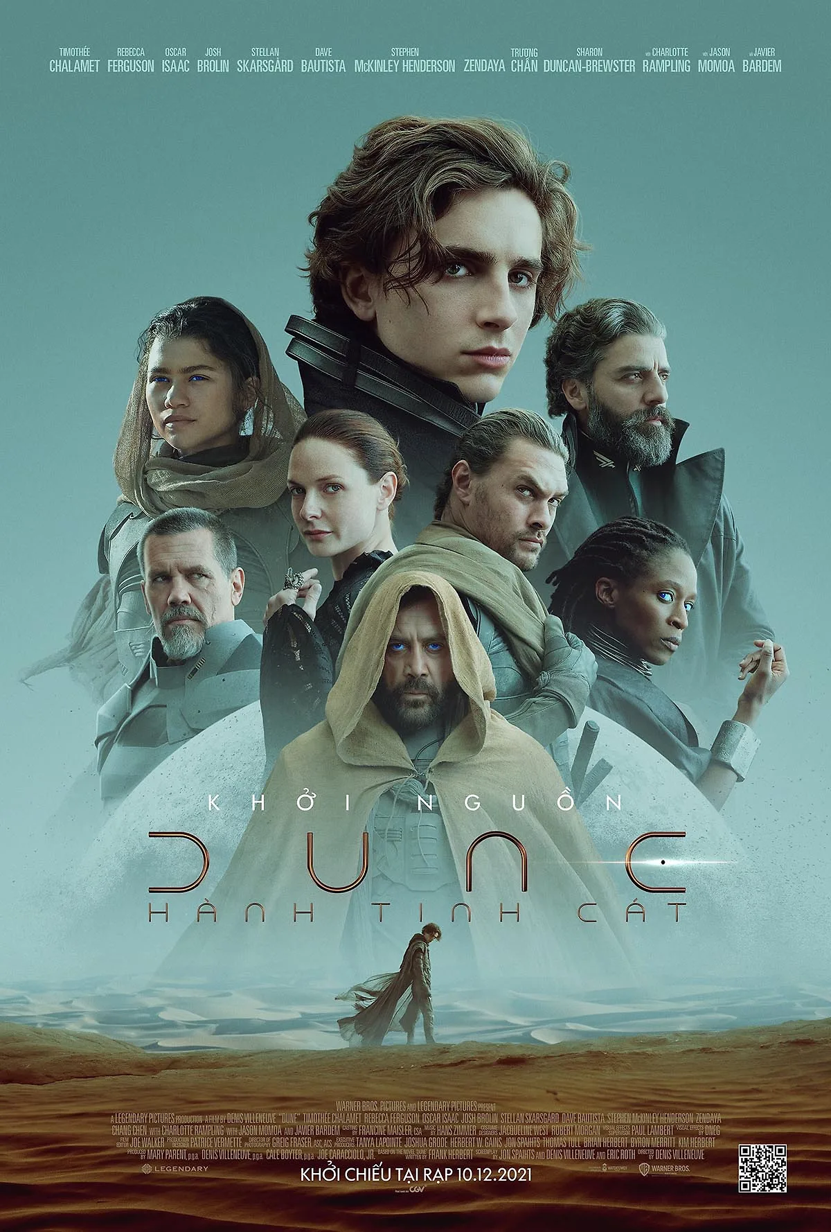 Poster dune hành tinh cát warner bros
