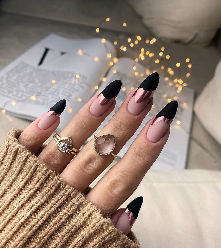 Xu hướng nail dáng hạnh nhân Xu hướng nail dáng hạnh nhân