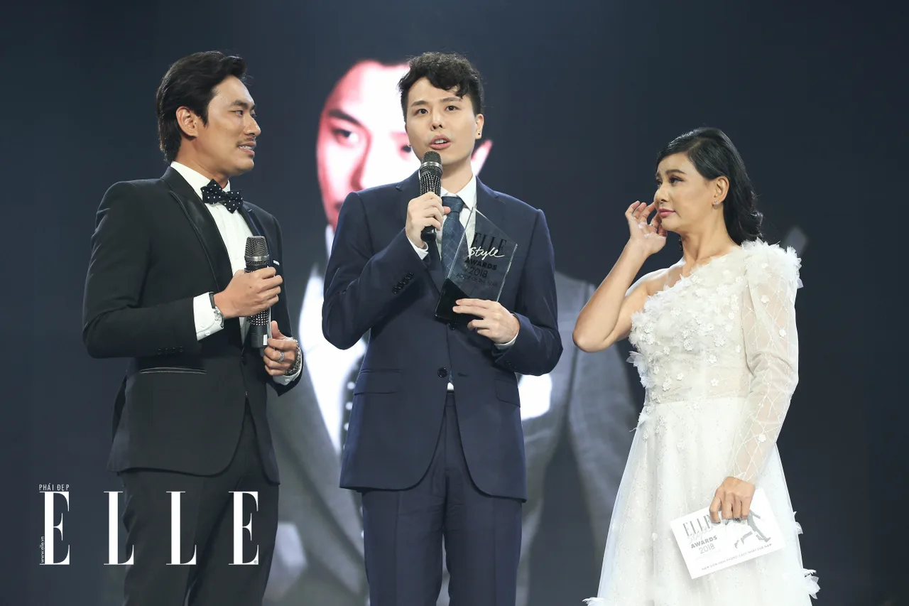 elle style awards 2018 thăng bình nhận giải