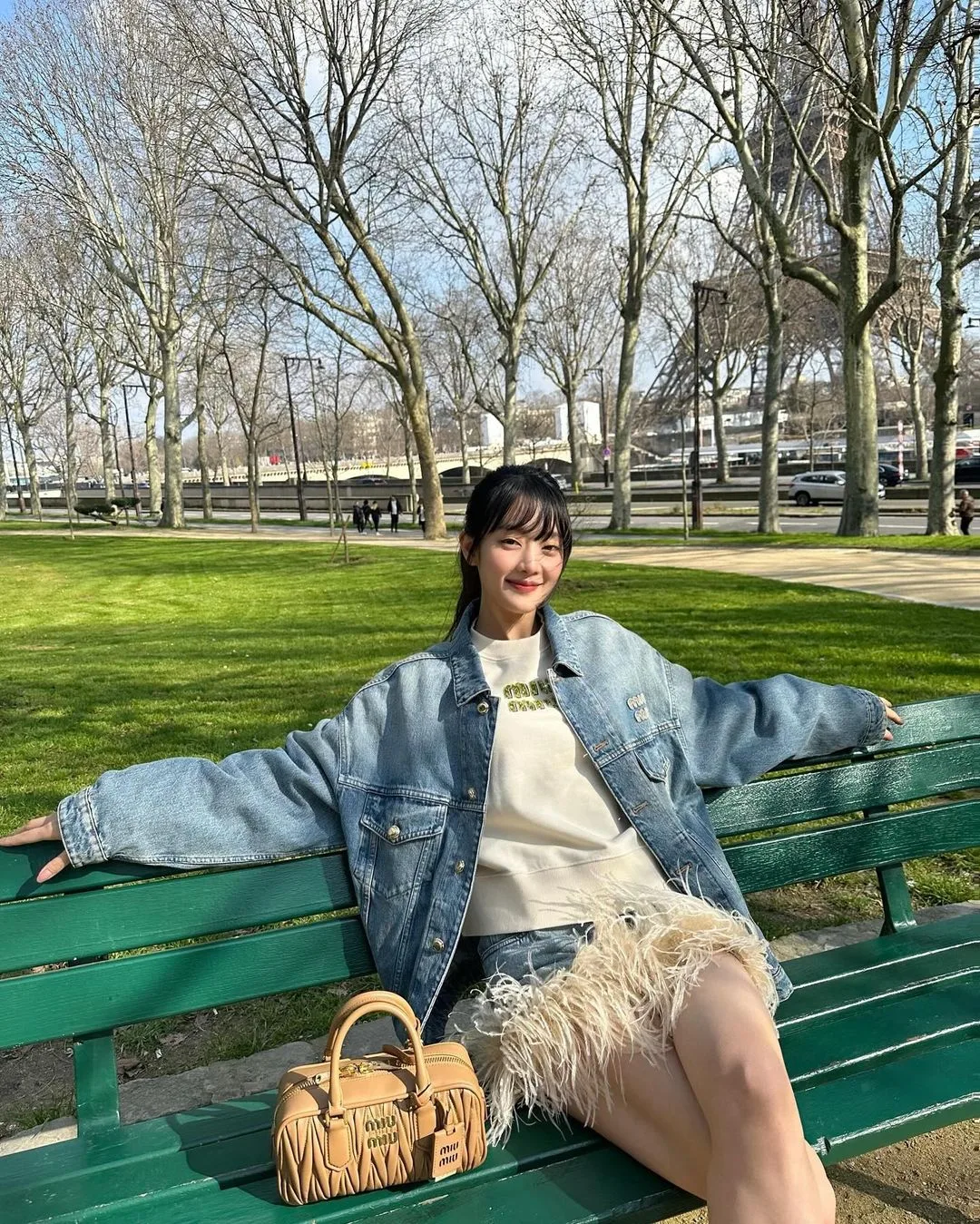 min.nicha diện denim