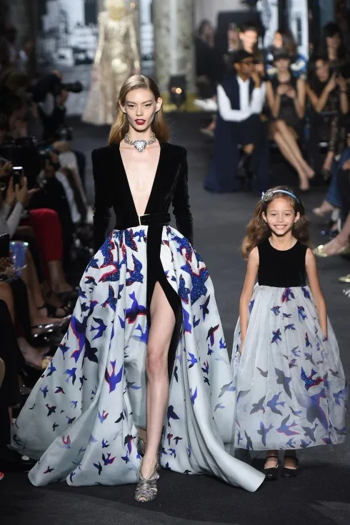 Thiết kế mẹ và bé trong BST của Elie Saab