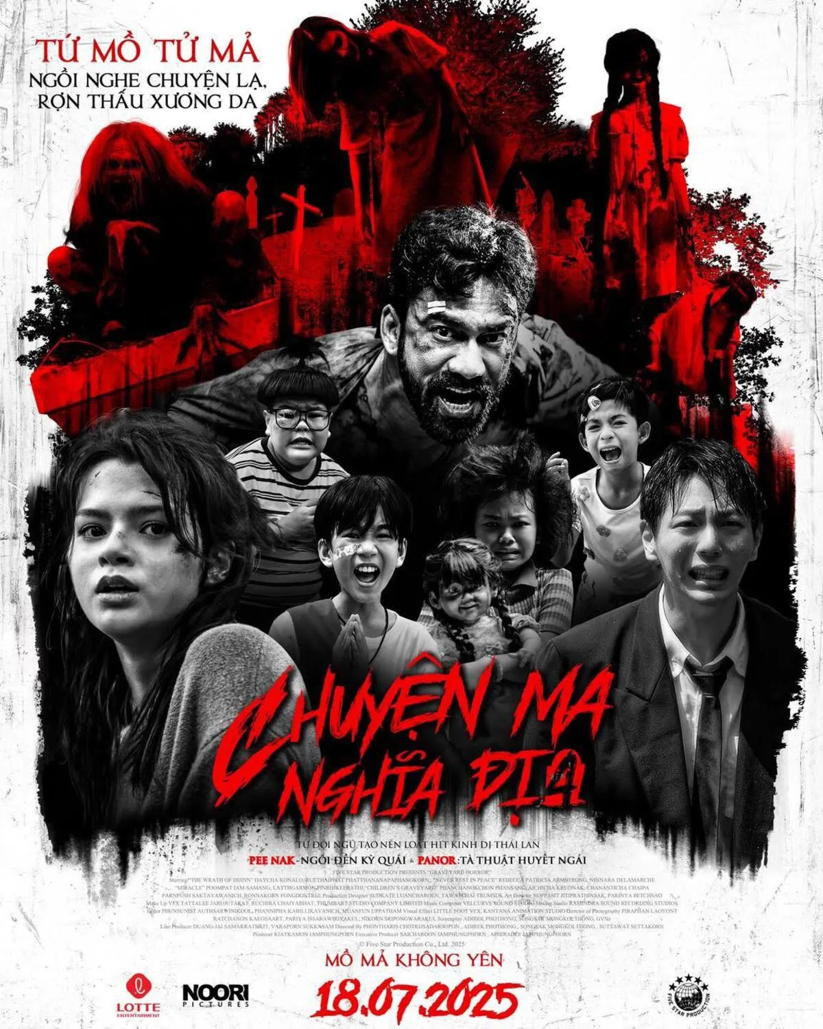 Poster phim Graveyards Horror (2023) (tựa Việt: Chuyện ma nghĩa địa)
