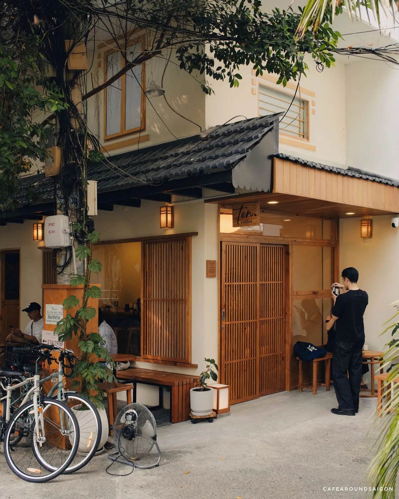 địa điểm ten coffee phong cách nhật ten coffee địa điểm cafe tháng 7