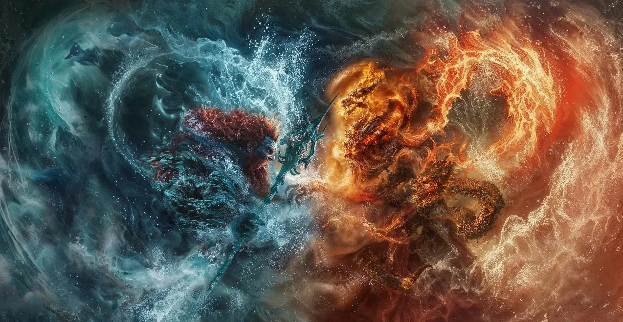 Phim ngắn AI The Mirror of Mountains and Seas - Breaking Waves.