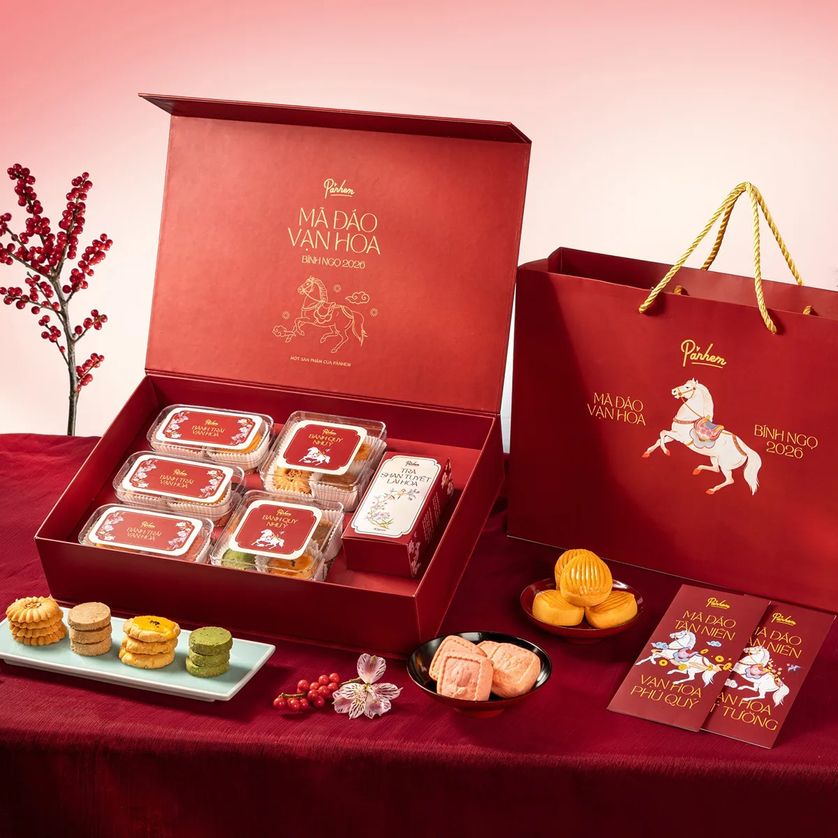 set quà tết bính ngọ 2026 ngọt ngào