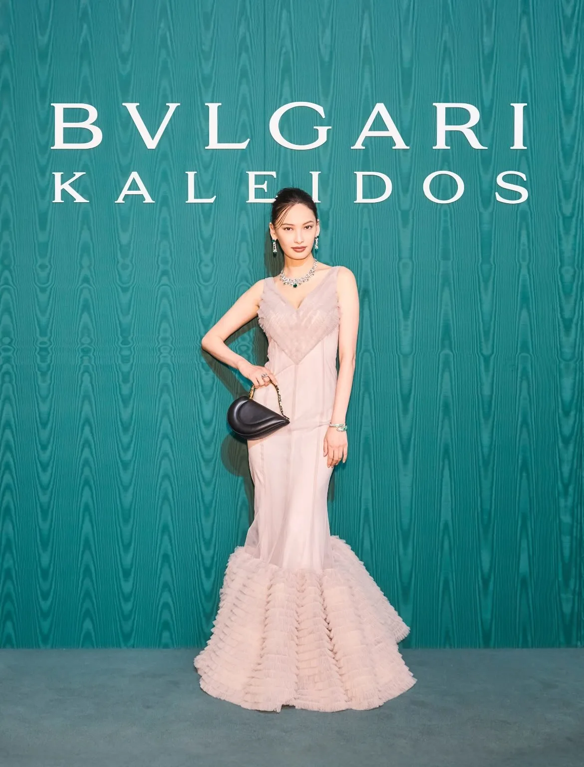 Aya Ōmasa tại sự kiện triển lãm Bvlgari