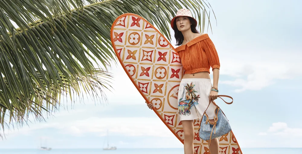Louis Vuitton lv by the pool