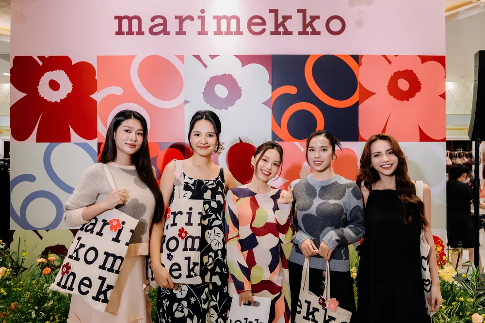 khách mói thương hiệu Marimekko