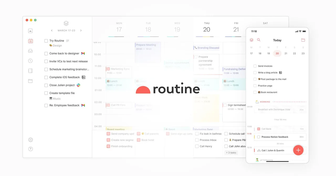 ứng dụng routine