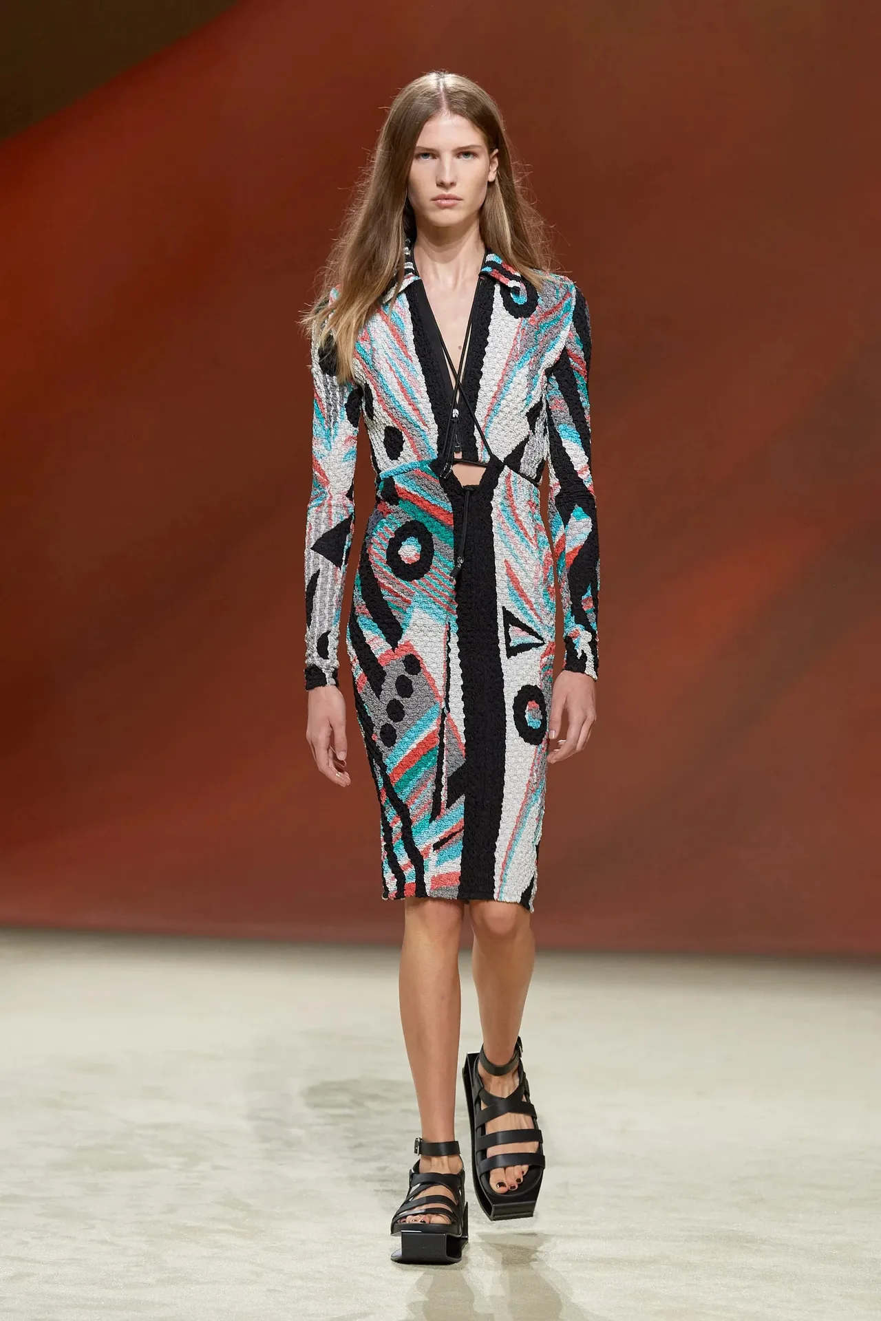 Hermès Xuân Hè 2023 look 46