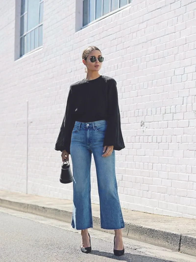 Học lỏm cách phối đồ tối giản của các blogger thời trang đình đám Học lỏm cách phối đồ tối giản của các blogger thời trang đình đám