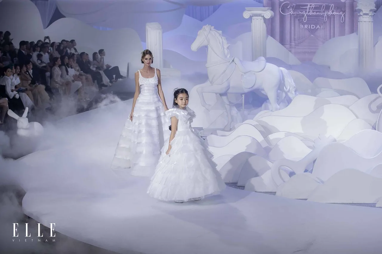 NTK Chung Thanh Phong BST Dear My Princess và người mẫu nhí đáng yêu trên sàn diễn
