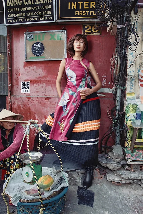 Trang Kieu Tiny Ink - elle vietnam 1