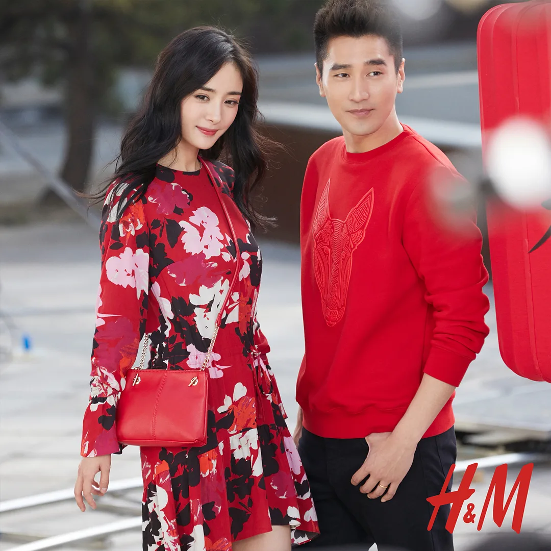 Nữ diễn viên Người đàm phán trong chiến dịch với H&M
