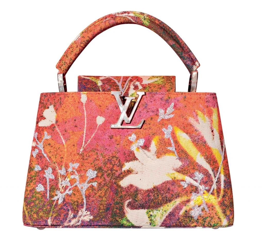 thời trang 9 túi Louis Vuitton Capucines của Sam Falls
