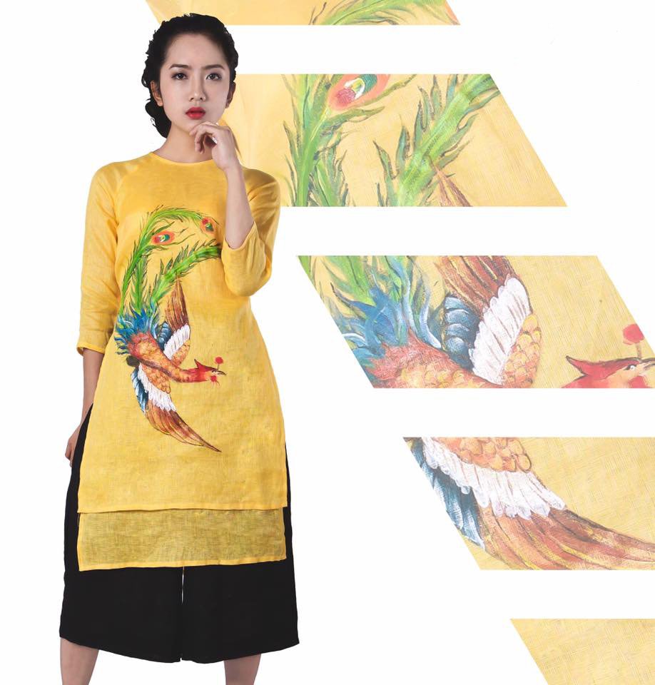 Muôn màu kiểu áo dài cách tân của các thương hiệu thời trang Việt