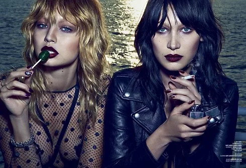 Gigi và Bella Hadid