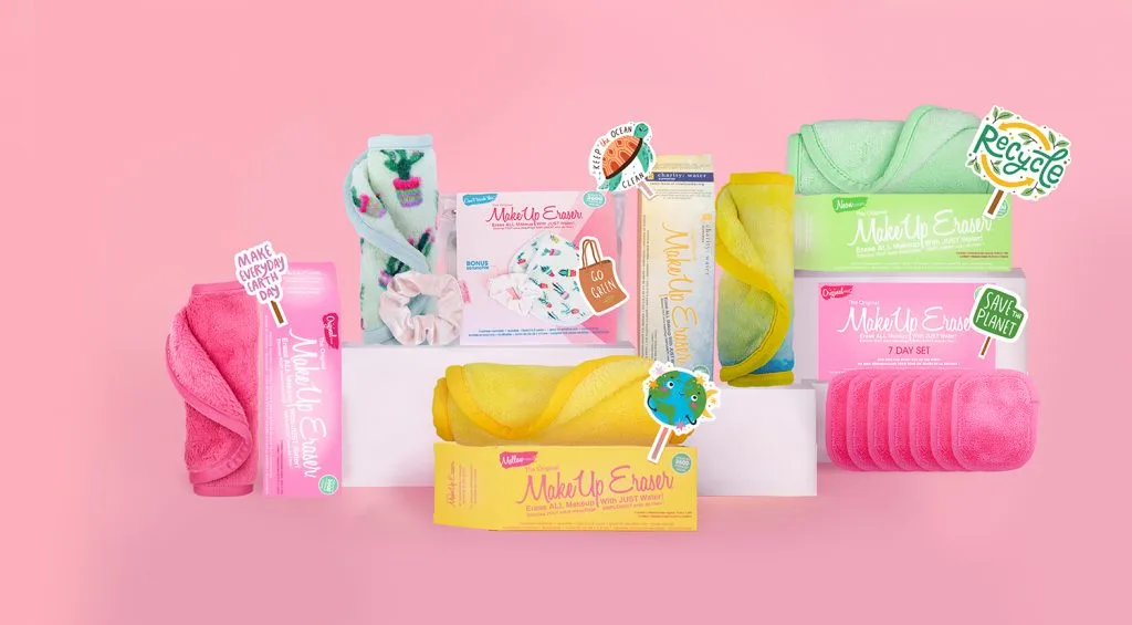 sản phẩm làm đẹp bền vững: khăn tẩy trang MakeUp Eraser sản phẩm làm đẹp bền vững: khăn tẩy trang MakeUp Eraser