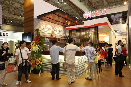 Gian hàng của SCG tại triển lãm Vietbuild 2015