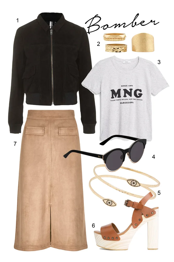 Thứ 3: Trẻ trung với áo khoác bomber