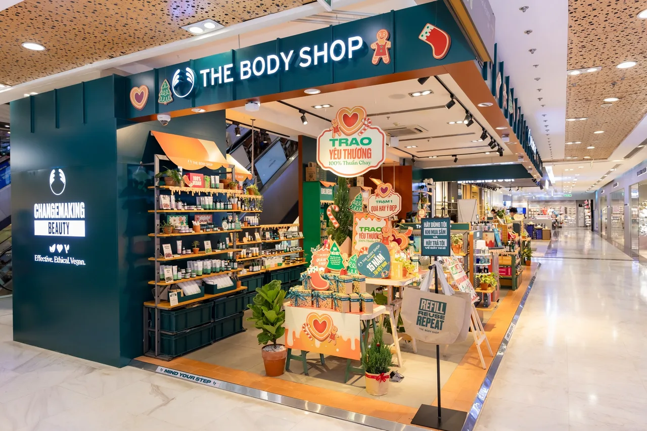 Cửa hàng The Body Shop - ELLE Lifestyle Map đợt 3