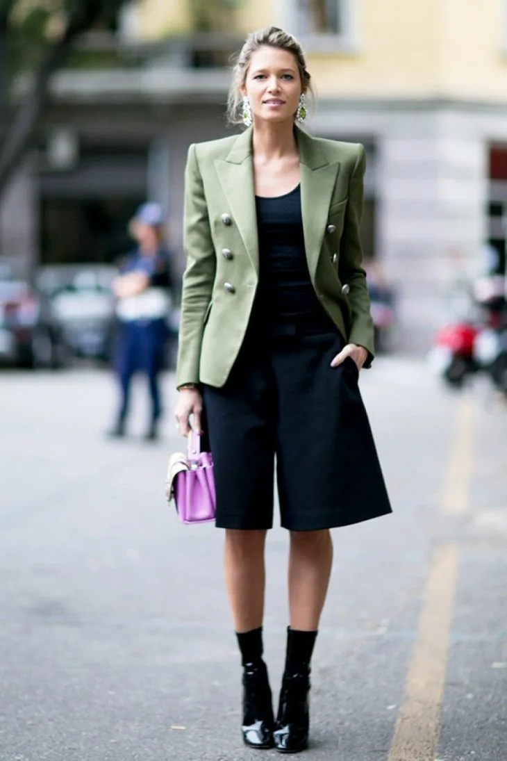 Blazer bermuda short cong thuc phoi do sanh dieu cho mua he 5 Blazer bermuda short cong thuc phoi do sanh dieu cho mua he 5