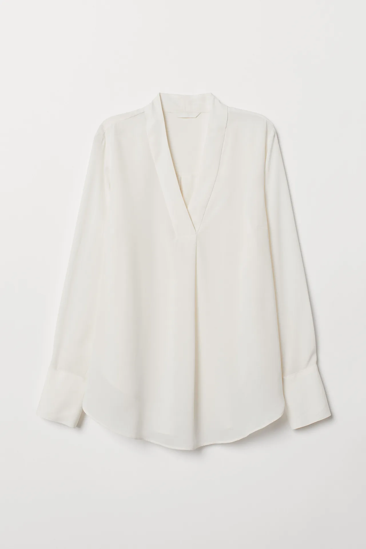 áo trắng công sở h&m