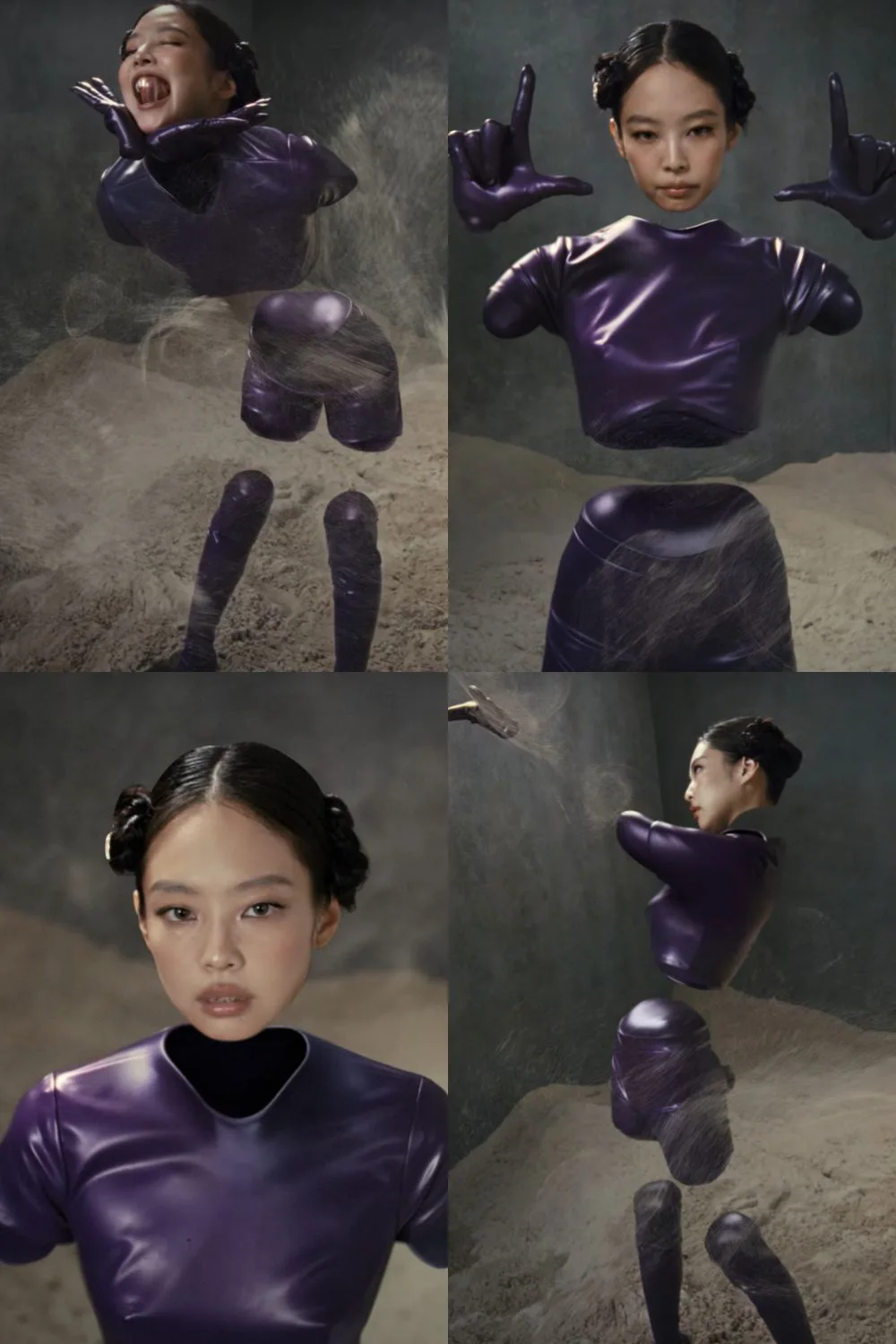 thời trang thực tế ảo Jennie và Doechii