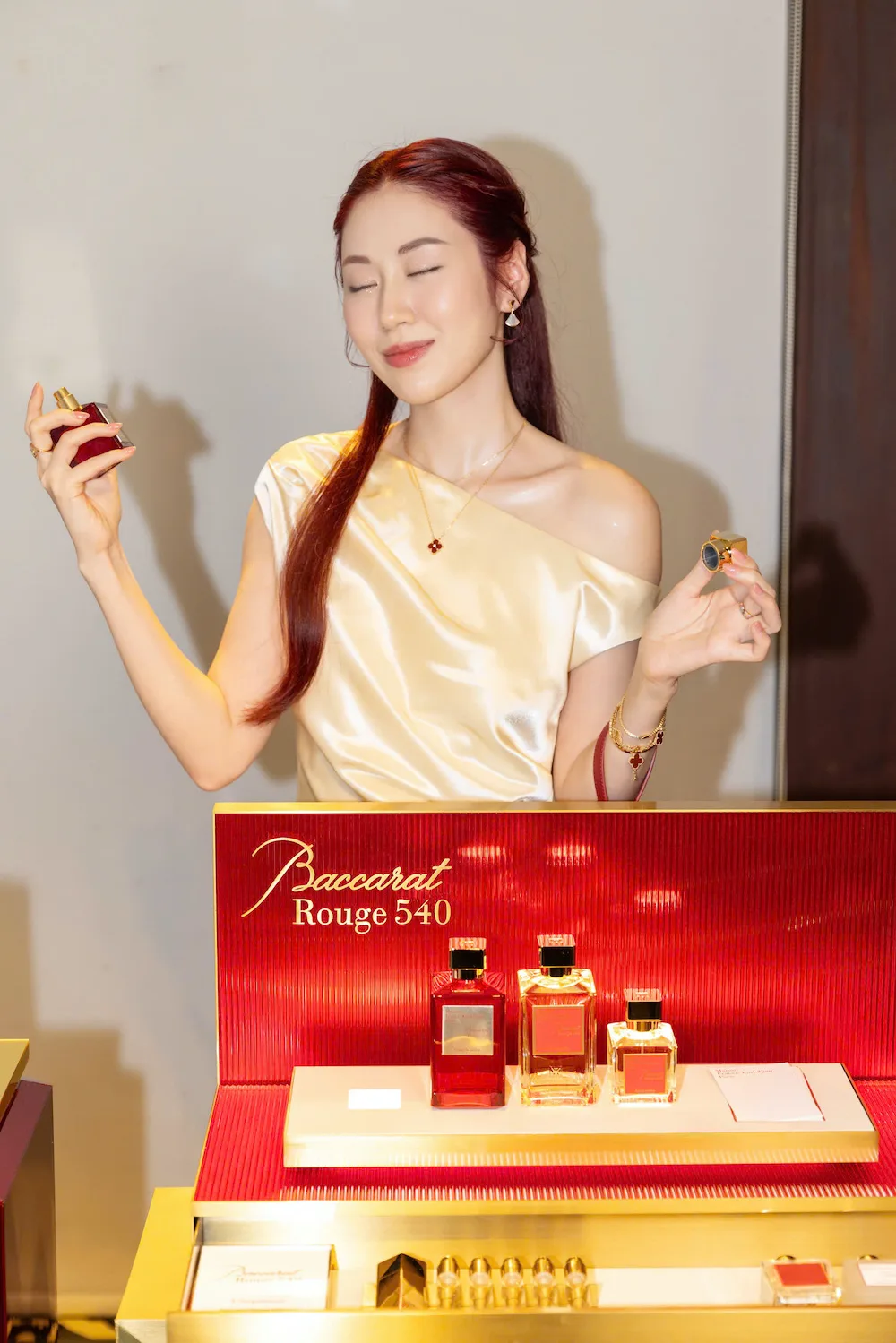 Mai Vân Trang và nước hoa Baccarat Rouge 540.