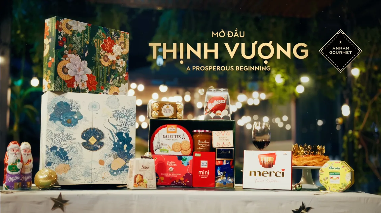 những món quà tặng có trong Bộ sưu tập Quà tặng Lễ hội & Tết 2026 của Annam Gourmet.