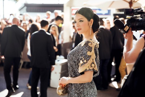 Hình ảnh Lý Nhã Kỳ trong ngày thứ 2 tại Cannes 2016