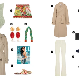 ELLE Style Calendar: Trench coat sành điệu (26/6-2/7)