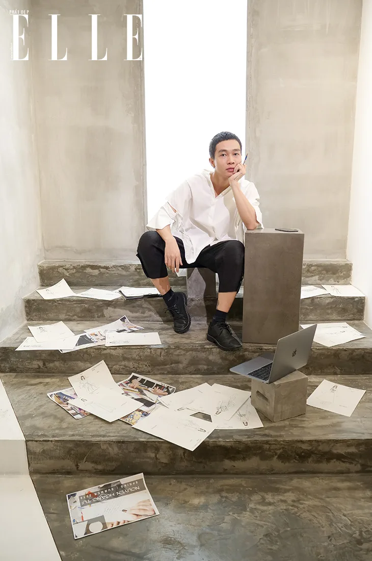 elle việt nam ntk nguyễn hoàng tú elle fashion journey 2018 1'