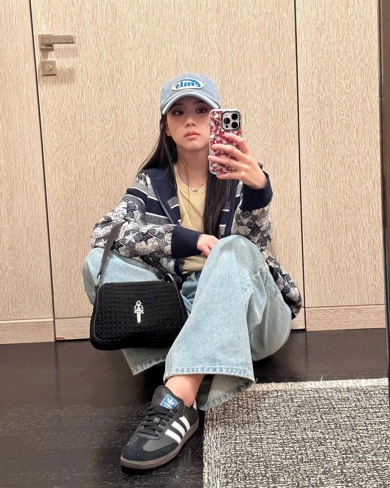jisoo và phong cách đơn giản