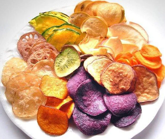 Rau củ sấy chứa nhiều vitamin