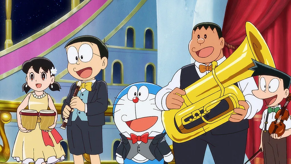 doraemon và nhóm bạn