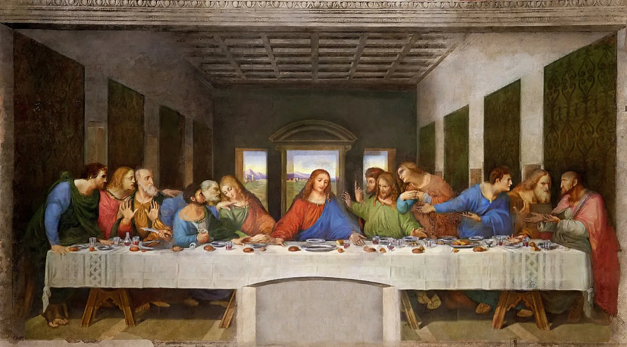 hoi hoa phuc hung The Last Supper by Leonardo da Vinci - elle man 1