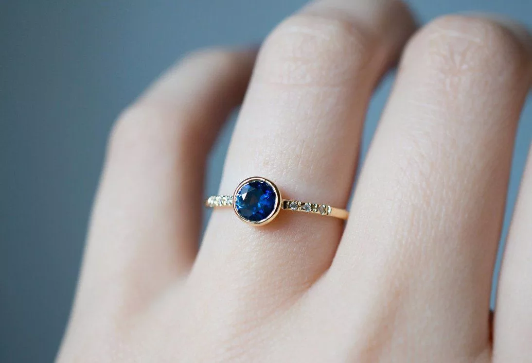 chọn trang sức đá sapphire theo cung hoàng đạo Xử nữ