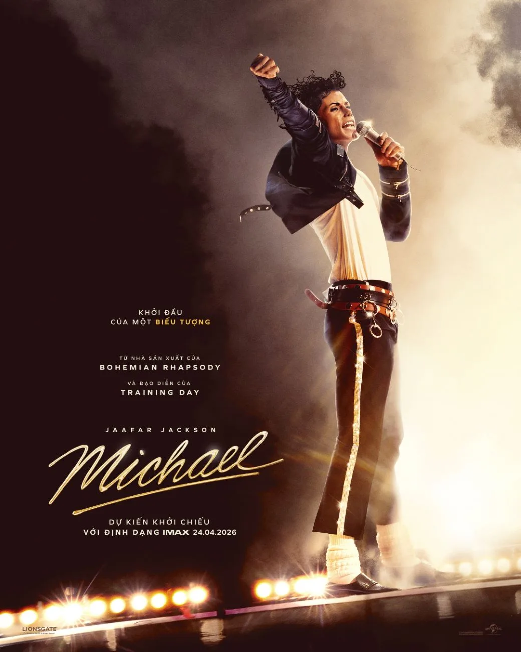 michael là bộ phim tiểu sử kể về cuộc đời và sự nghiệp của "Ông hoàng nhạc Pop" Michael Jackson phim chiếu rạp tháng 4/2026
