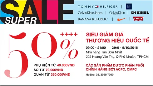 tuần lễ siêu giảm giá