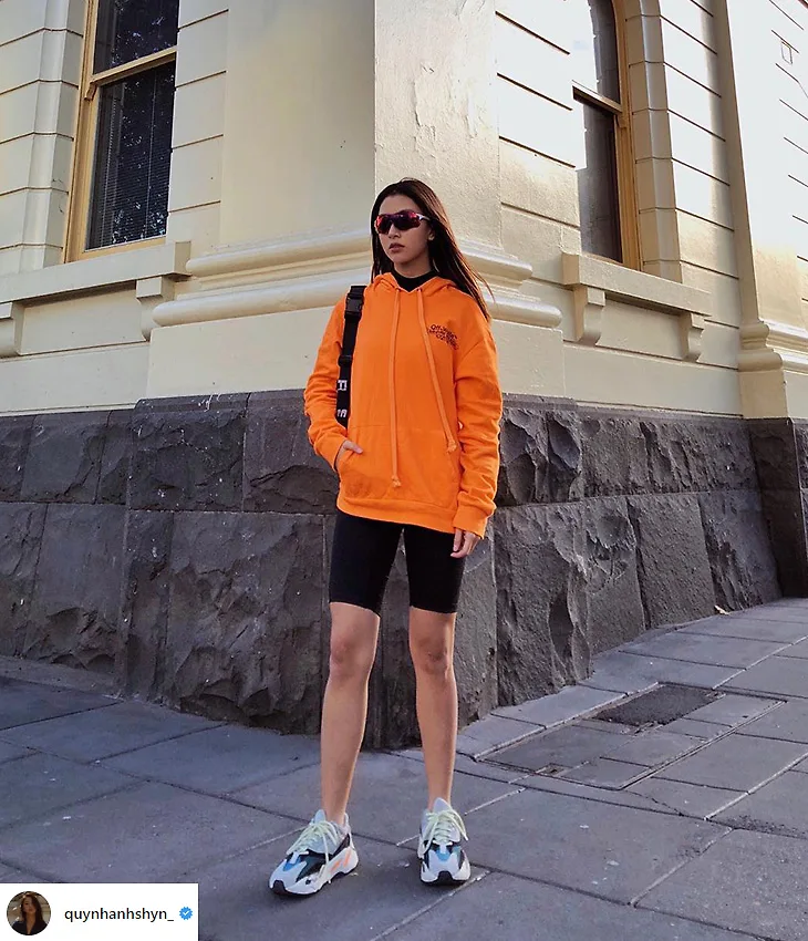 elle việt nam xu hướng màu sắc cam quỳnh anh shyn