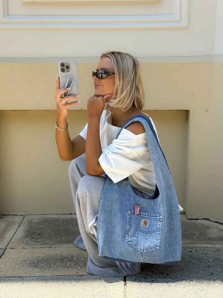 túi tote denim